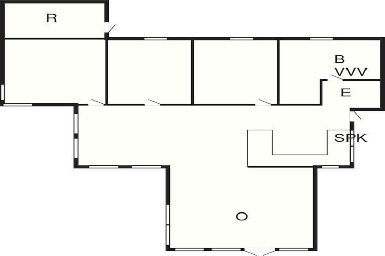 9 Person Holiday Home In 奥特鲁普 外观 照片